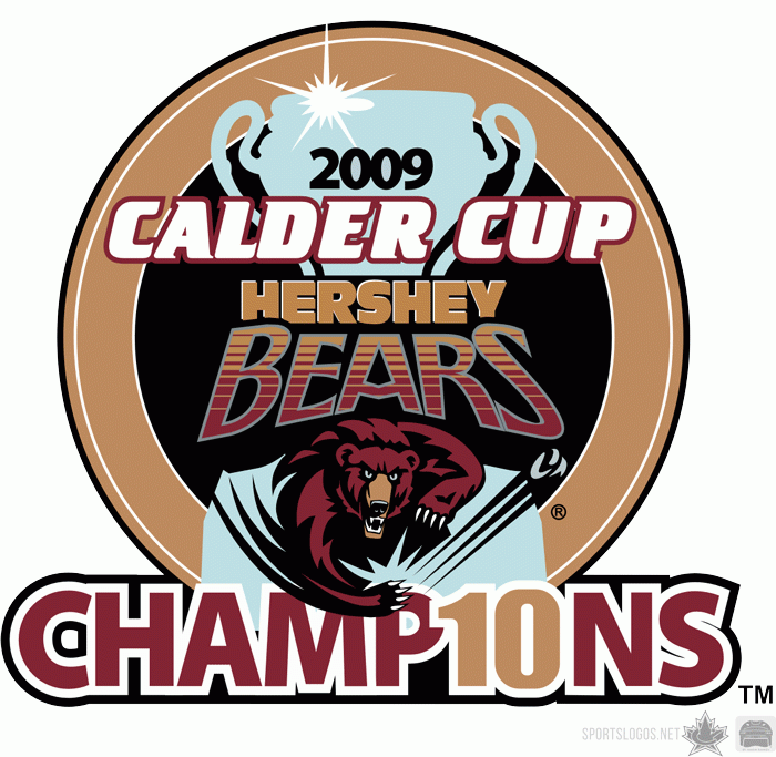 Hershey Bears 2008 09 Champion Logo iron on heat transfer